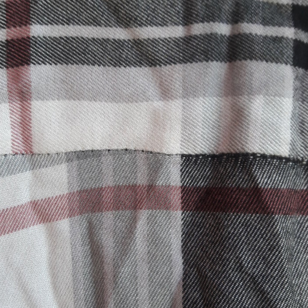 Lane Bryant Cross-Front Plaid Shirt 18 - Picture 9 of 9